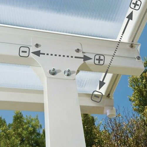 Feria Patio White Awning