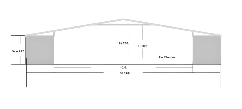 PodRoof Kit | GB561 Model | Gable Roof Style