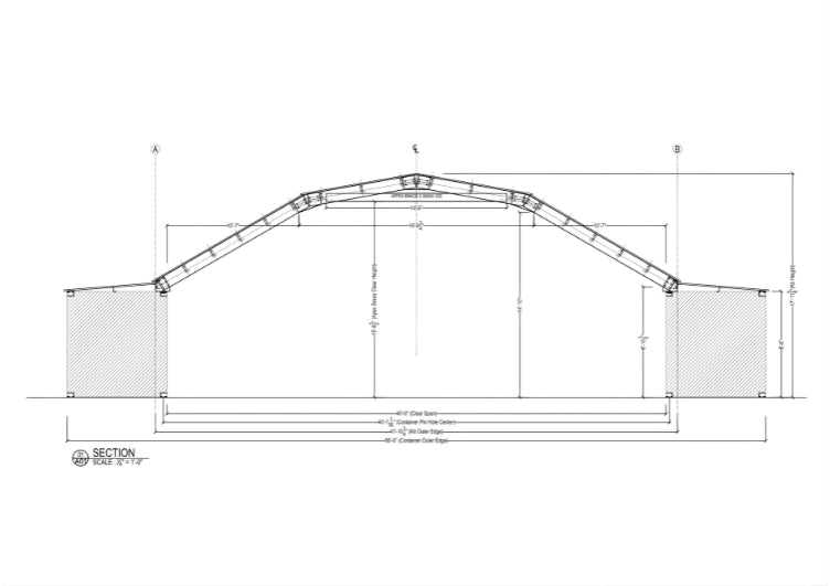 PodRoof Kit | GM401 Model | Gambrel Roof Style