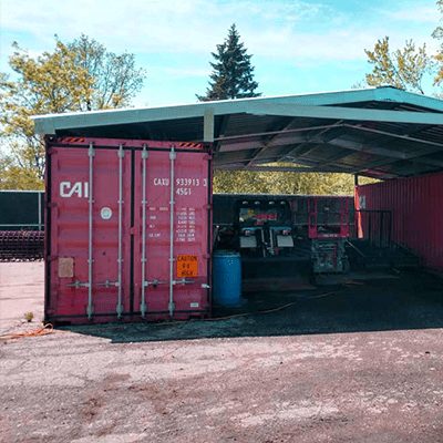 20′ Space, Gable Roof Style, 70 MPH, 25 PSF Model: GB36