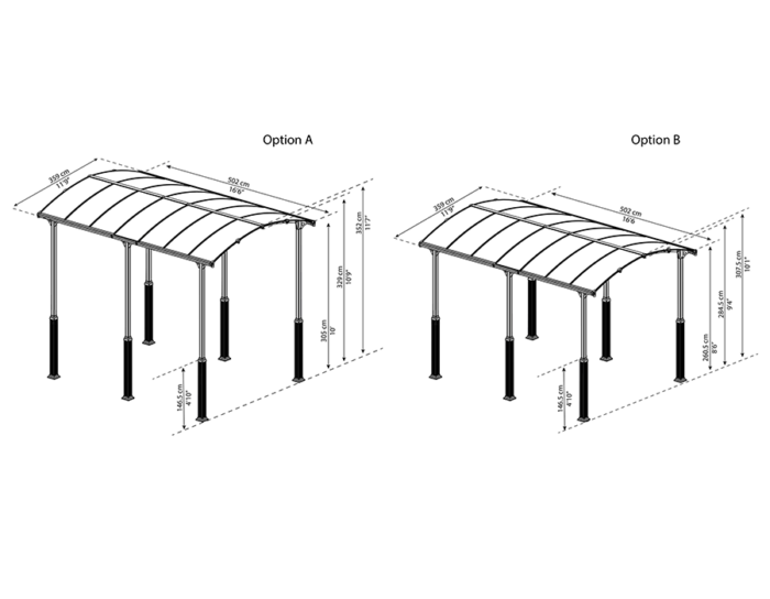 Arcadia Alpine Carport
