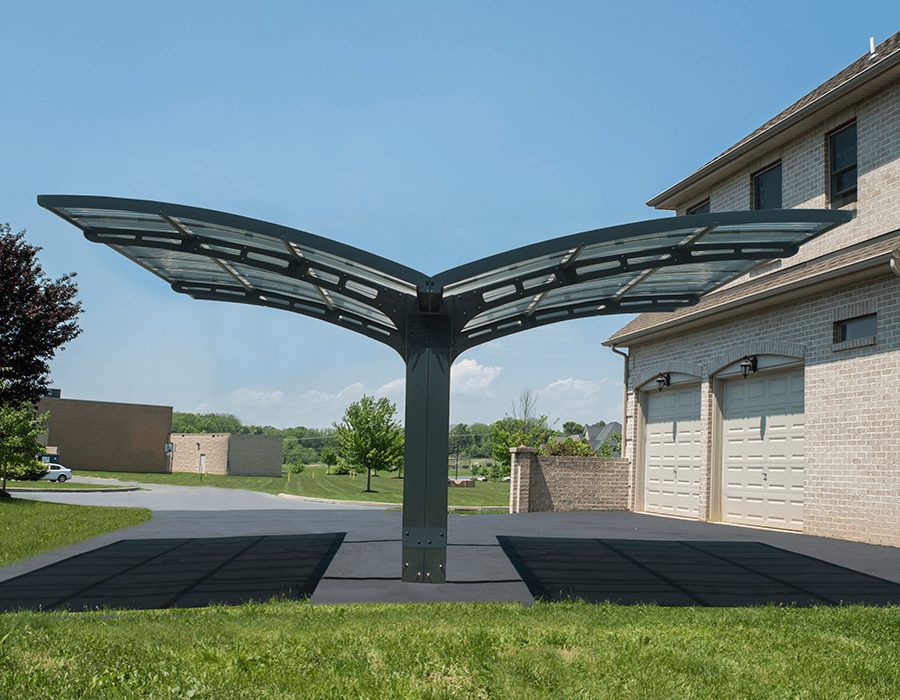 Arizona Wave Double Carport Wing-Style 19′ x 16′