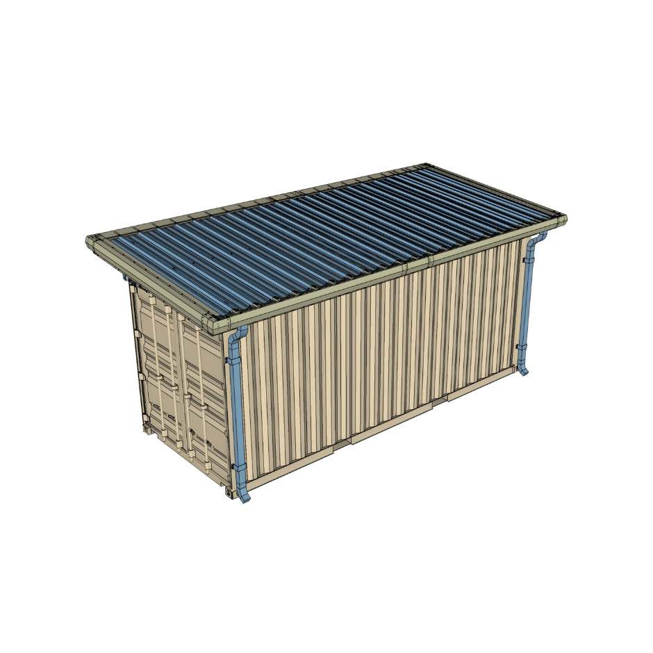 PodRoof Container Cover | CCPB205 Model