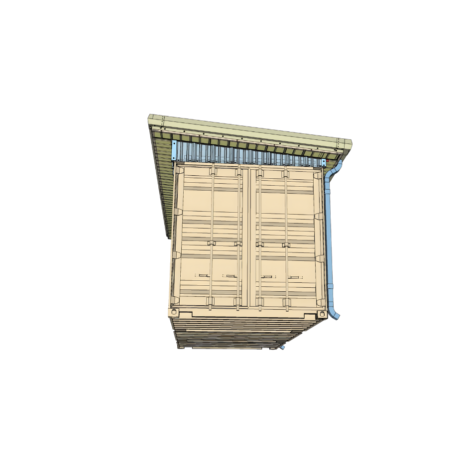 PodRoof Container Cover | CCPB205 Model