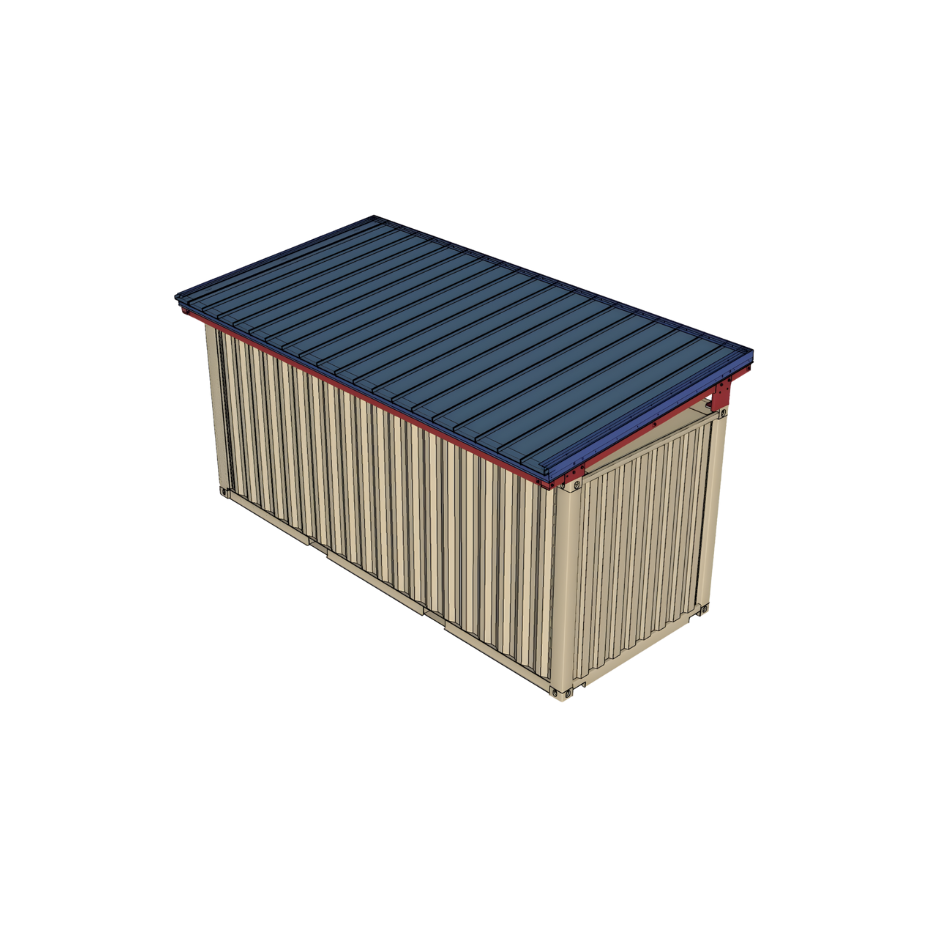 PodRoof Container Cover | CCSS205 Model