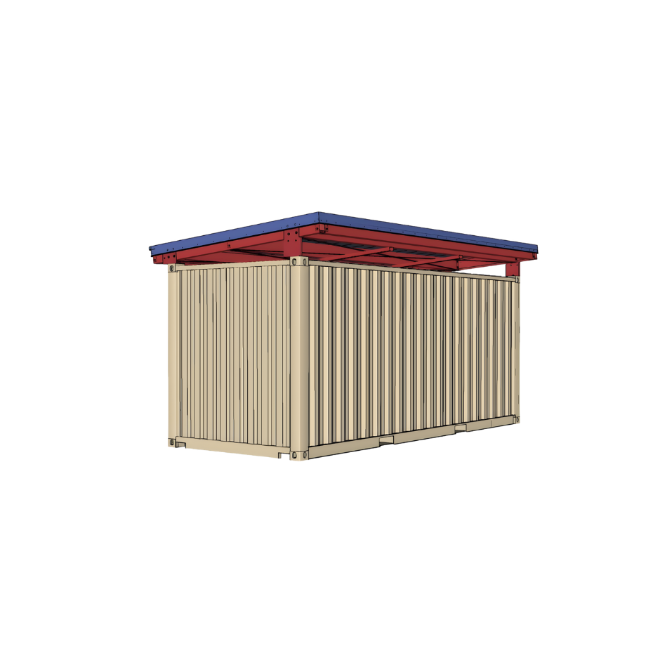 PodRoof Container Cover | CCSS205 Model
