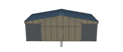 Metal End Wall | EW-GB36SP Model | Accessory for PodRoof Kit GB36SP