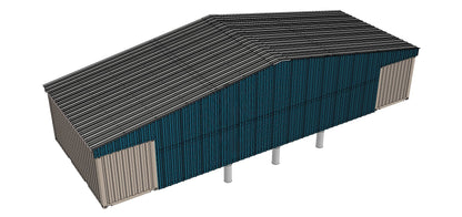 Metal End Wall | EW-GB561 Model | Accessory for PodRoof Kit GB561