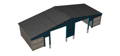 Metal End Wall | EW-GB561 Model | Accessory for PodRoof Kit GB561