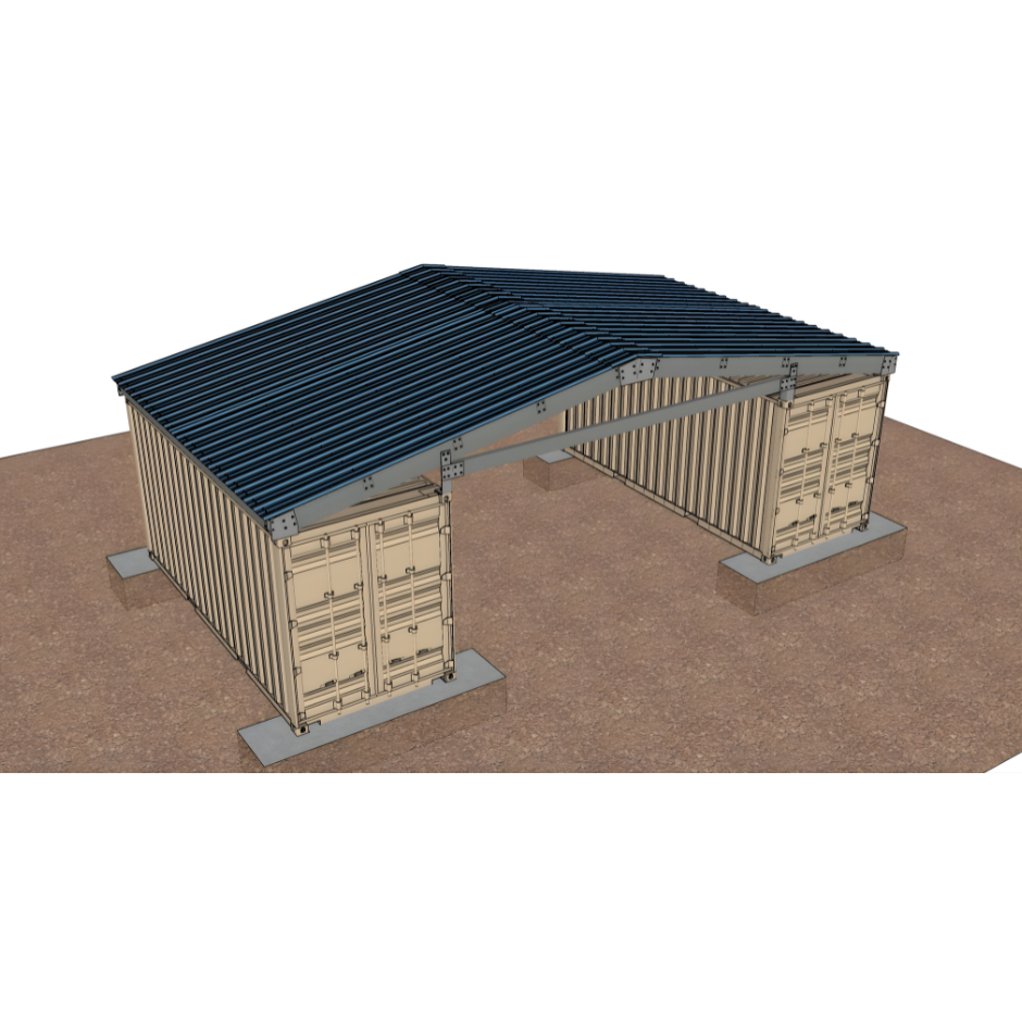 PodRoofKit | GB36HZ Model | Gable Roof Style