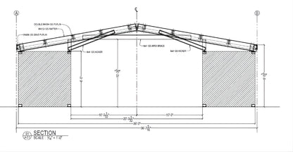 PodRoof Kit | GB36SP Model | Gable Roof Style