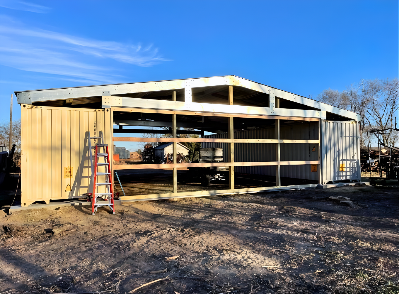 PodRoof Kit | GB46SP Model | Gable Roof Style