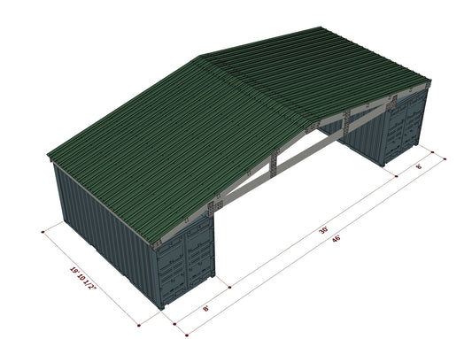 Gable PodRoof Kit | Model GB46SP