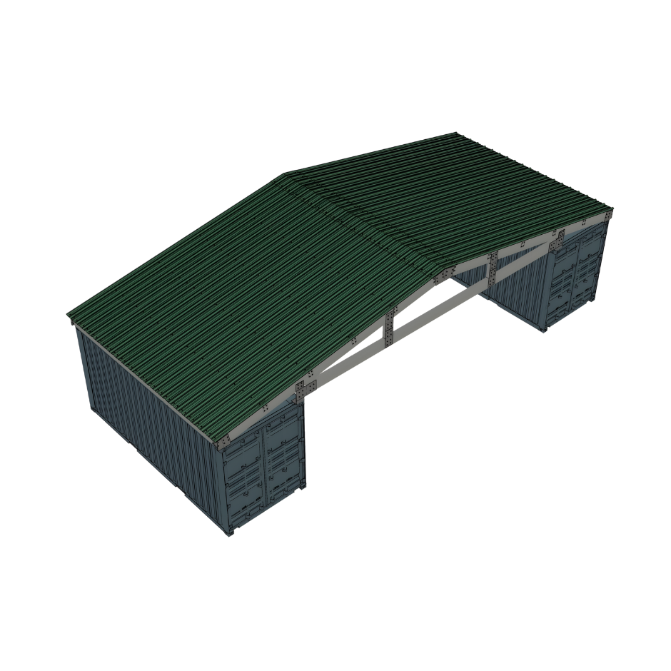 PodRoof Kit | GB46SP Model | Gable Roof Style