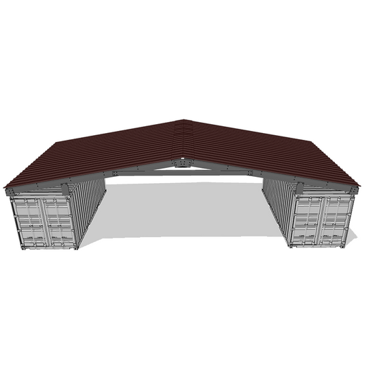 30′ Space, Gable Roof Style, 115 MPH, 33 PSF GB46