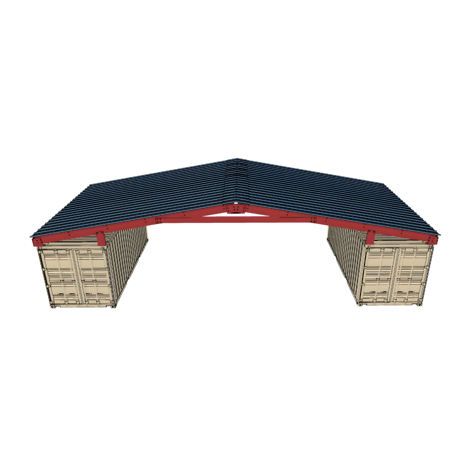 PodRoof Kit | GB46 Model | Gable Roof Style