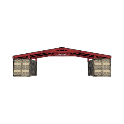 PodRoof Kit | GB561 Model | Gable Roof Style