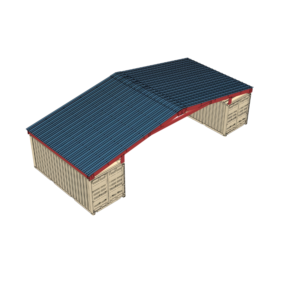 PodRoof Kit | GB46 Model | Gable Roof Style