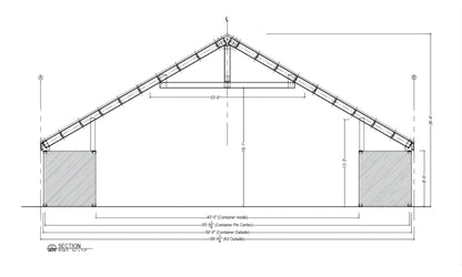 PodRoof Kit | GB5630 Model | High-Pitched Gable Roof Style