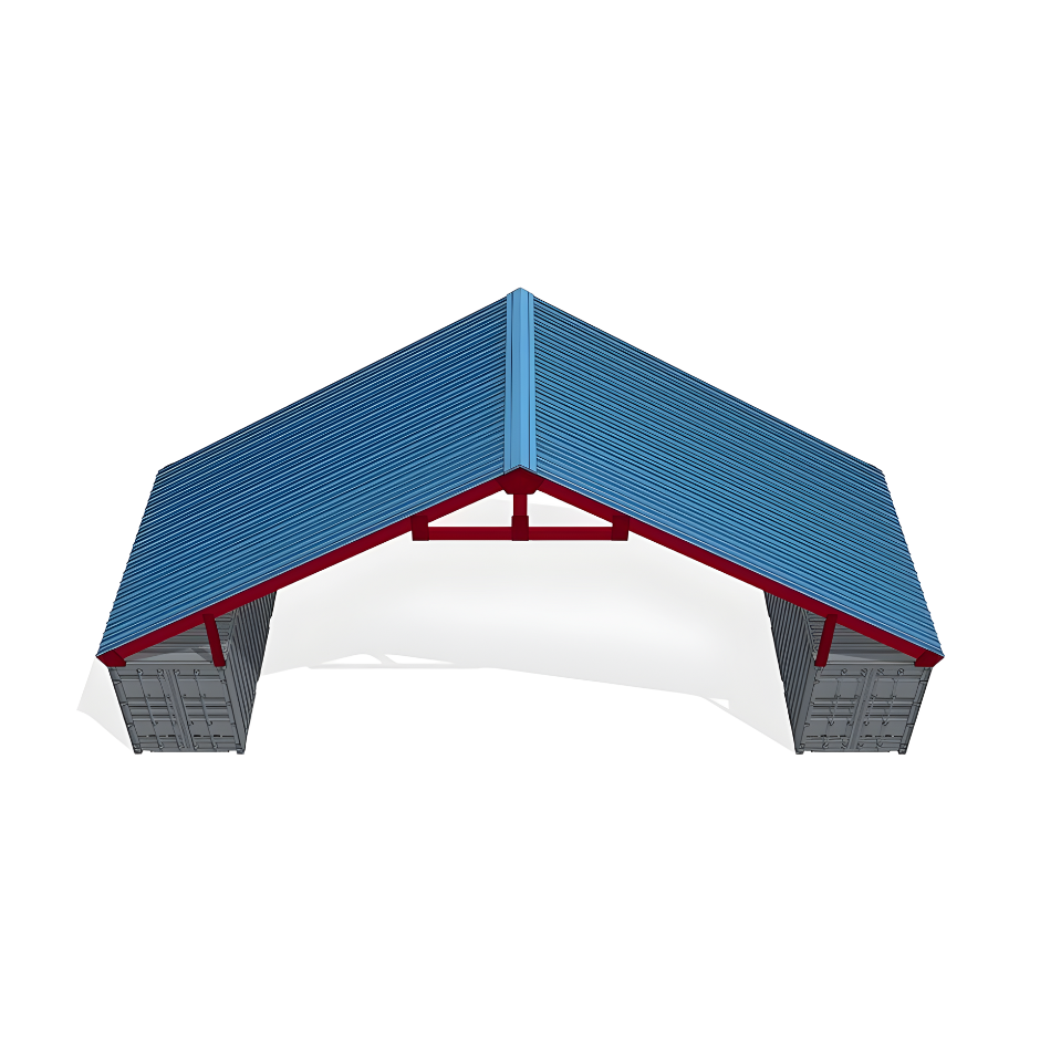 PodRoof Kit | GB5630 Model | High-Pitched Gable Roof Style