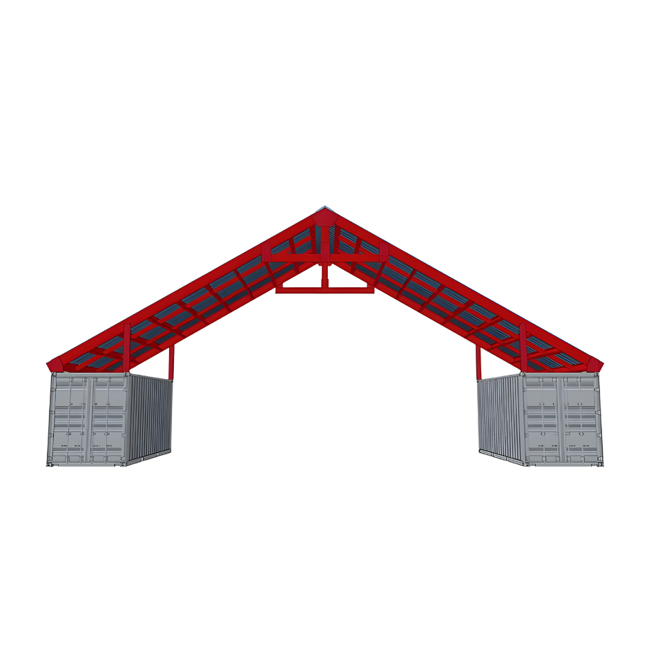 PodRoof Kit | GB5630 Model | High-Pitched Gable Roof Style