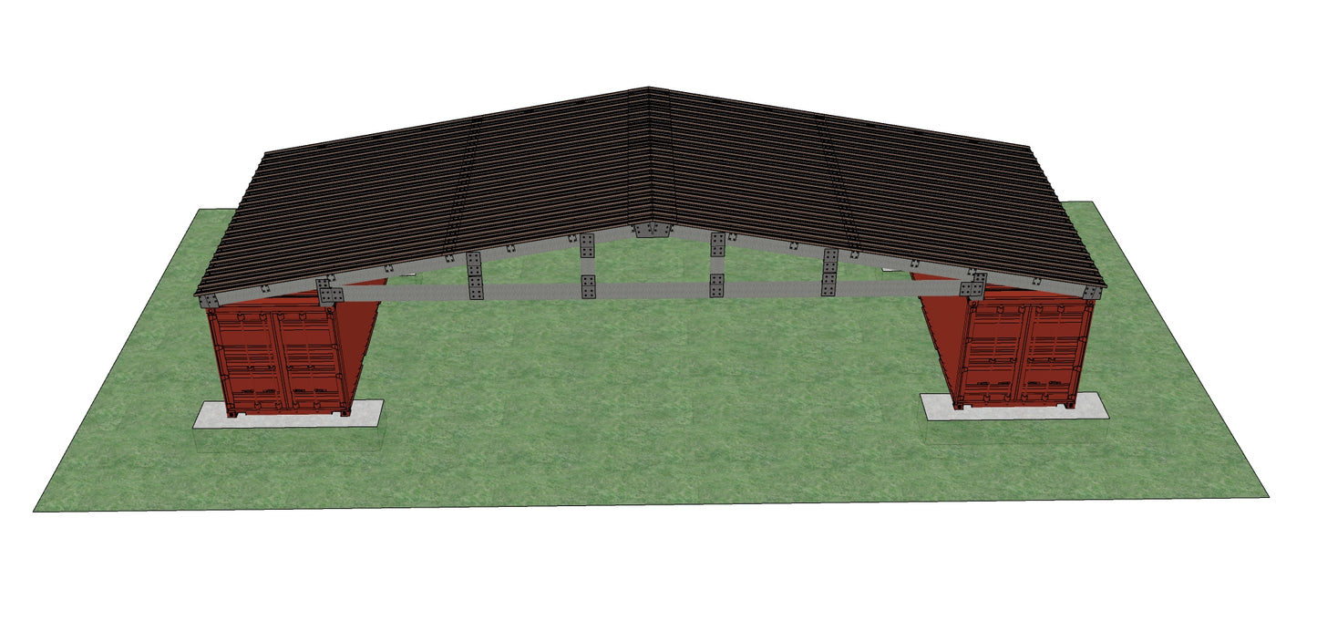 Gable PodRoof Kit | Model GB56HZ