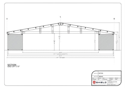 PodRoof Kit | GB56HZ Model | Gable Roof Style
