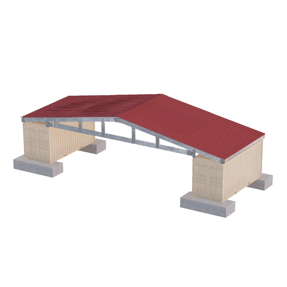 PodRoof Kit | GB56HZ Model | Gable Roof Style