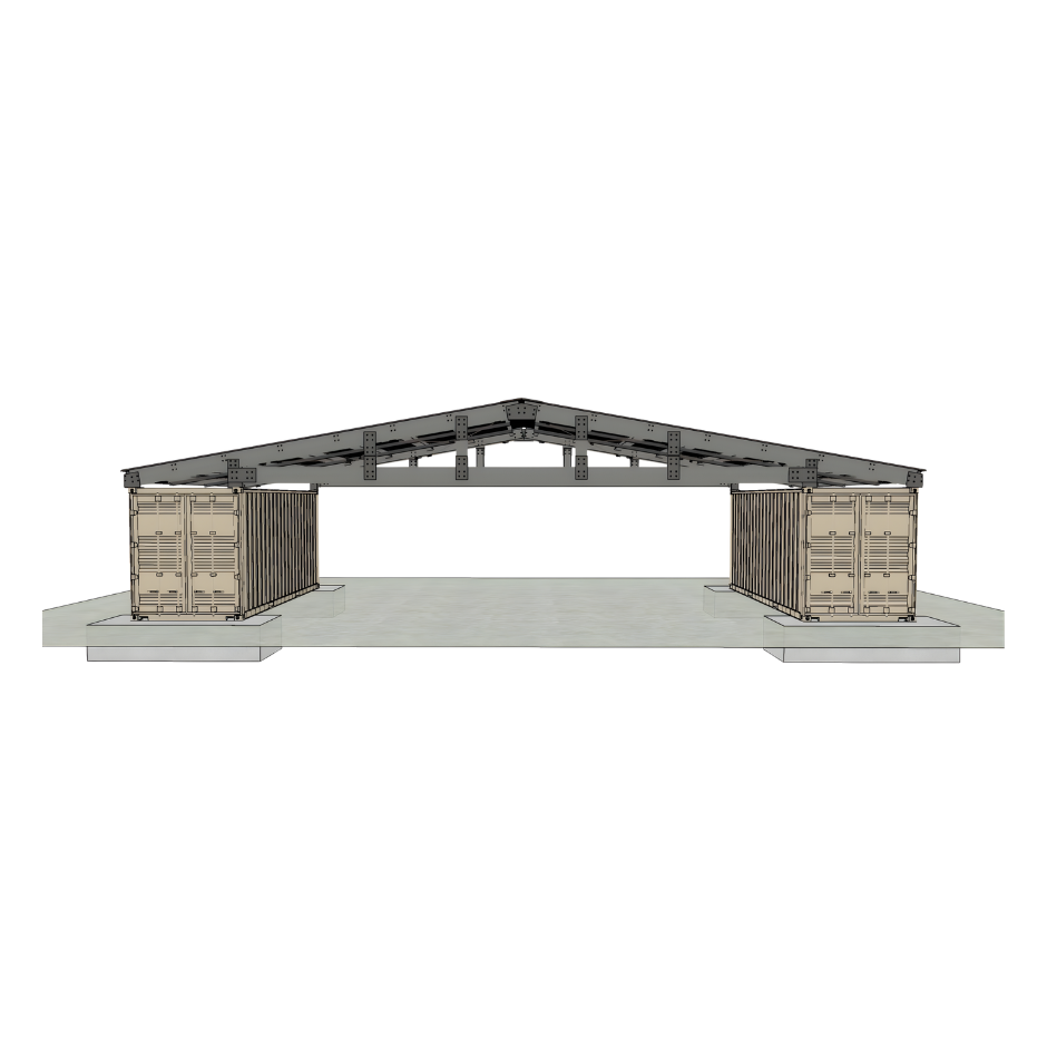 PodRoof Kit | GB56HZ Model | Gable Roof Style