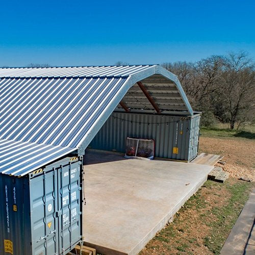 40′ Space, Gambrel Roof Style, 115 MPH, 30 PSF Model: GM401