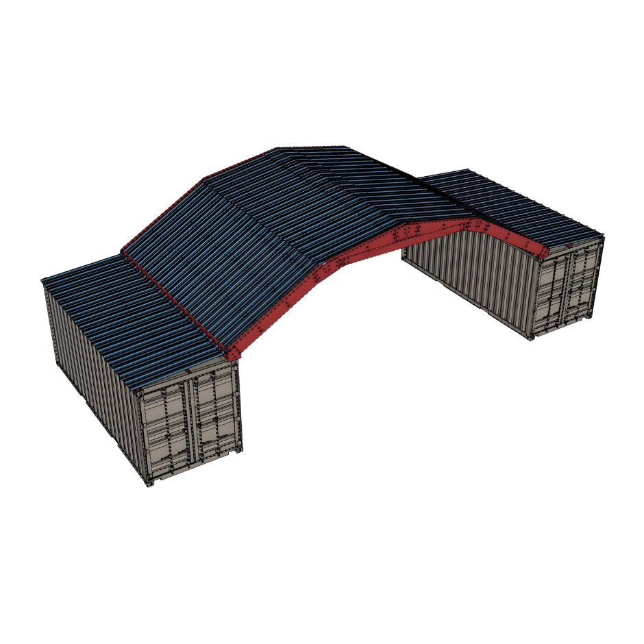 PodRoof Kit | GM201 Model | Gambrel Roof Style