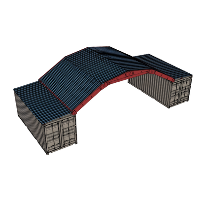 PodRoof Kit | GM201 Model | Gambrel Roof Style