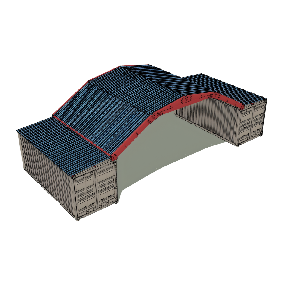 PodRoof Kit | GM30 Model | Gambrel Roof Style