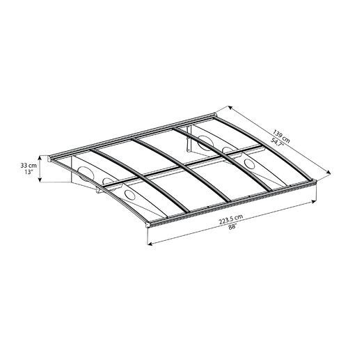 Herald 2230 Door Awning