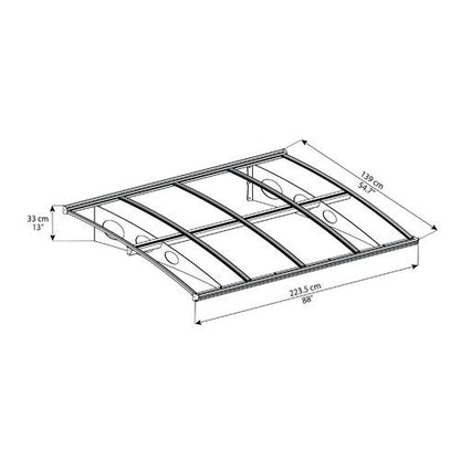 Herald 2230 Door Awning