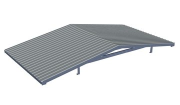 20′ Space, Gable Roof Style, 115 MPH, 30 PSF Model: GB361