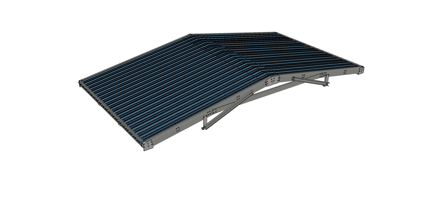 20′ Space, Gable Roof Style, 115 MPH, 62 PSF Model: GB36SP
