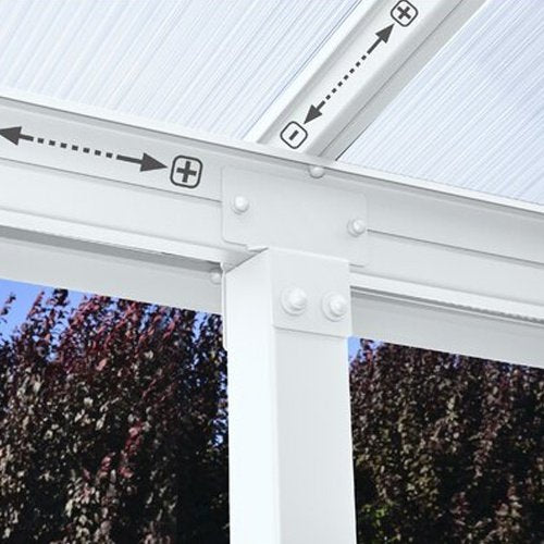 Olympia Patio White Awning