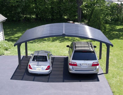 Arizona Wave Double Carport Arch-Style