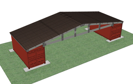 Gable PodRoof Kit | Model GB56HZ
