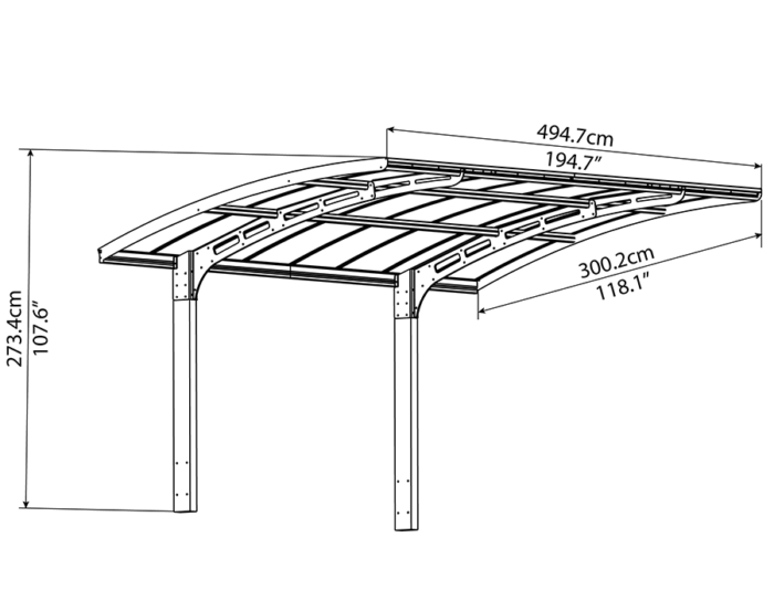 Arizona Breeze Carport 5000